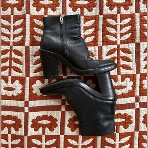 Alexander Wang Western Black Leather Boots Size 36 (6 US)